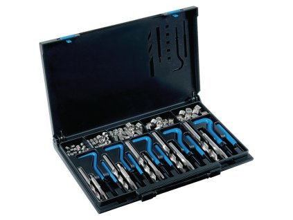 Rozsah opráv závitov DIN 8140 M5-M12 Nerezová oceľ (Farba M5-M12, Veľkosť Nerezová oceľ)