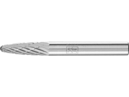 Fréza RBF Ø 6 mm Dĺžka hlavy 18 mm Stopka Ø 6 mm karbid (Farba Ø 6 mm Dĺžka hlavice 18 mm Stopka Ø 6 mm, Veľkosť Karbid)