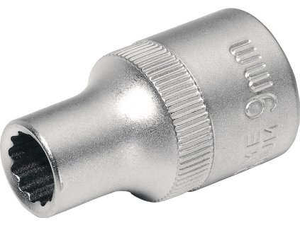 Nástrčné hlavice TECWERK 1/2 ″ 12-hranné (Farba 1/2 ″ 12-hranný, Veľkosť Šírka cez ploché drážky 19 mm)