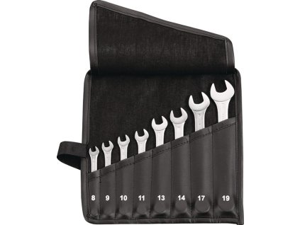 Sada kombinovaných kľúčov TECWERK 22-dielny kľúč šírka cez ploché 6-36 mm (Farba 22-dielny kľúč šírka 6-36 mm, Veľkosť Tvar A CV oceľ)