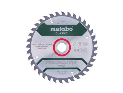 Kotúčová píla presný rez na drevo classic D160x2,2/1,4xdierka20mm Počet zubov 36 WZ (Farba D160x2,2/1,4xdierka20mm Počet zubov 36, Veľkosť STRED NÁSTROJA)