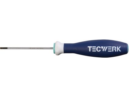 Skrutkovač TECWERK šírka reznej hrany 10 mm (Farba Šírka reznej hrany 10 mm, Veľkosť Dĺžka čepele 200 mm Trojzložková rukoväť)