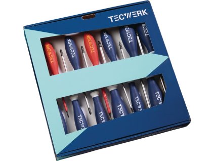 Súprava skrutkovačov XXL 13-dielny kľúč s drážkami/PH/PZD/TX Viackomponentné rukoväte (Farba 13-dielna drážkovaná/PH/PZD/TX, Veľkosť Viackomponentné rukoväte)