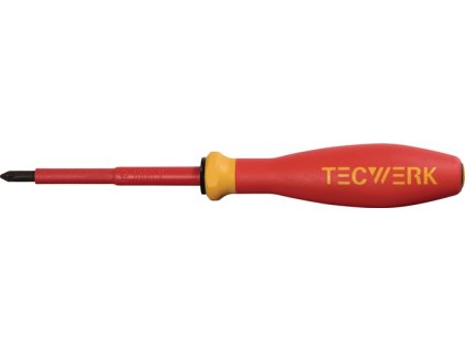 Skrutkovač  Veľkosť PZD 1 Dĺžka čepele 80 mm VDE izolácia (Farba Veľkosť PZD 1, Veľkosť Dĺžka čepele 80 mm VDE izolácia)