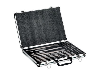 Súprava vrtákov/sekáčov SDS-plus 17 kusov  (Farba 17 kusov)