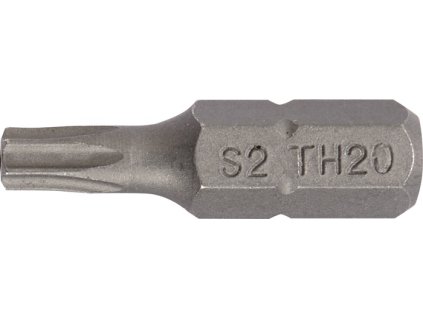 Bit P829191 1/4" T 20 Dĺžka 25 mm s otvorom (Farba 1/4 ″ T 20 dĺžka 25 mm, Veľkosť s otvorom)