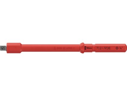 VDE adaptér s vymeniteľnou čepeľou WERA 05006642001 pre nástrčné hlavice, 1/4 "x154 mm (Farba pre nástrčné hlavice 1/4 "x154 mm, Veľkosť VDE izolované)