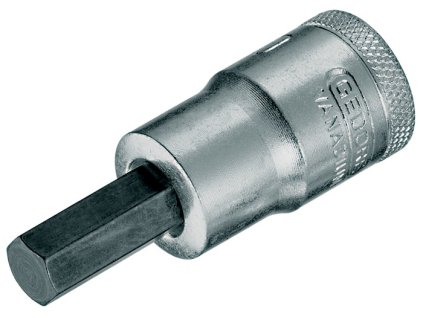 Nástrčný kľúč s vložkou IN 19 (AF) 1/2 ″ šesťhranná objímka Šírka naprieč plochami 5/8″ (Farba 1/2 ″ šesťhranná zásuvka, Veľkosť Šírka naprieč plochami 5/8″)
