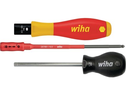 Momentová rukoväť VDE izolovaná TorqueVario®-S VDE 2,0 - 7,0 Nm automatické uvoľnenie nastaviteľná (Farba 2,0 - 7,0 Nm automatické uvoľnenie, Veľkosť nastaviteľná dĺžka rukoväte 142 mm)