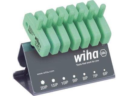 Súprava skrutkovačov 365IP VB 6 IP - 20 IP s rukoväťou s kľúčom (Farba 6 IP - 20 IP, Veľkosť s rukoväťou s kľúčom)