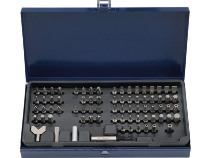 Sortiment bitov  75 kusov pre zaisťovacie skrutky (Farba 75 dielov, Veľkosť pre zaisťovacie skrutky)