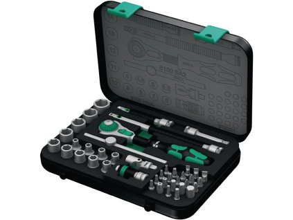 Sada nástrčných kľúčov Rýchlosť kyklopov 42 dielov 1/4 ″ Šírka cez ploché drážky 4-14 mm (Farba 42 dielov 1/4 ″, Veľkosť Šírka cez roviny 4-14 mm)