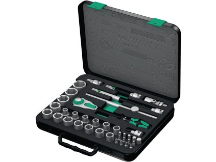 Sada nástrčných kľúčov Rýchlosť kyklopov 37 kusov 1/2 ″ Šírka naprieč plochami 10-32 mm (Farba 37-dielny 1/2 ″, Veľkosť Šírka naprieč plochami 10-32 mm)