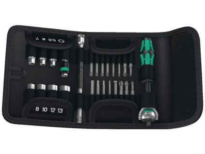 Súprava bitov/nástrčných kľúčov KK Zyklop Speed 26 dielov drážkované/PH/PZD/ratchové/7 nást (Farba 26 kusov, Veľkosť Drážkované/PH/PZD/ratché/7 zásuvky)