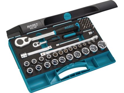 Sada nástrčných kľúčov 953 HP 44-dielny 1/4 + 1/2 ″ Šírka cez roviny 5-27 mm (Farba 44-dielny 1/4 + 1/2 ″, Veľkosť Šírka cez roviny 5-27 mm)