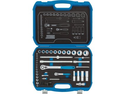 Sada nástrčných kľúčov 19 BMC 20 69 dielov 1/4 + 1/2 ″ Šírka cez roviny 4-32 mm (Farba 69 dielov 1/4 + 1/2 ″, Veľkosť Šírka cez ploché drážky 4-32 mm)