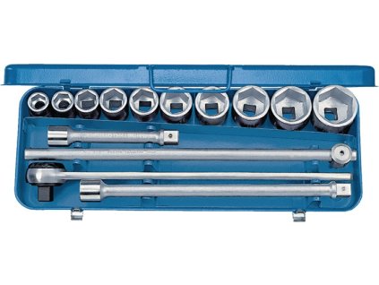 Sada nástrčných kľúčov 32 EMU-2 14 kusov 3/4 ″ Šírka cez roviny 22-50 mm (Farba 14 kusov 3/4 ″, Veľkosť Šírka cez roviny 22-50 mm)