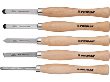 Súprava na sústruženie dreva  Oddeľovacie, duté, skosené, špicaté, okrúhle dláto  (Farba Dláta deliace, duté, skosené, špicaté a okrúhle)