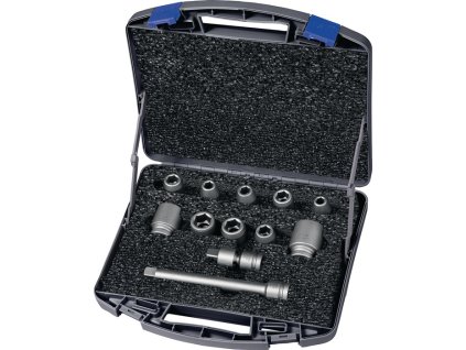 Sada nástrčných kľúčov 720 SG 12 OL 12 kusov 1/2″ šesťhranné (Farba 12 kusov 1/2″, Veľkosť šesťhranné)