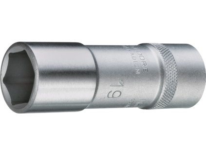 Nástrčný kľúč s vložkou 19 L 1/2 ″ šesťuholník Šírka cez ploché drážky 19 mm (Farba 1/2 ″ šesťhran, Veľkosť Šírka cez ploché drážky 19 mm)