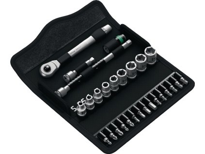 Sada nástrčných kľúčov 8100 SA 8 Zyklop 28 dielov 1/4 Šírka po plochách 5-13 mm (Farba 28 dielov 1/4, Veľkosť Šírka po plochách 5-13 mm)