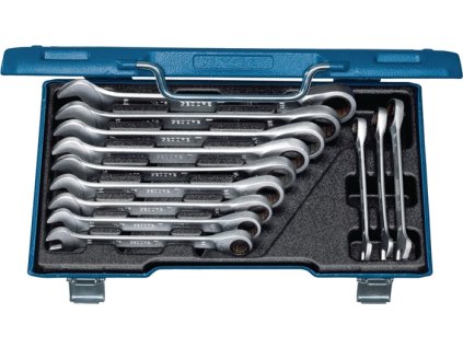 Sada kombinovaných račňových kľúčov 7 R-012 12-dielny kľúč šírky 8-19 mm rovný (Farba 12-dielny kľúč šírky 8-19 mm, Veľkosť rovný)