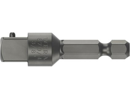 adaptér 870/4 Pohonný šesťhran 1/4 ″ Výstupný štvorhran 3/8 ″ (Farba Šesťhranný pohon 1/4 ″, Veľkosť Štvorhranný pohon 3/8 ″)