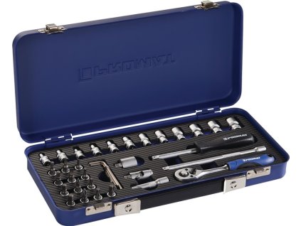 Sada nástrčných kľúčov  36 dielov 1/4 ″ Šírka cez roviny 4-13 mm (Farba 36 dielov 1/4 ″, Veľkosť Šírka cez ploché drážky 4-13 mm)