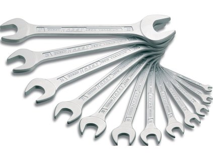 Sada kľúčov s dvojitým otvoreným koncom 450N 12-dielny SW CV oceľ (Farba 12-dielny SW, Veľkosť CV oceľ)