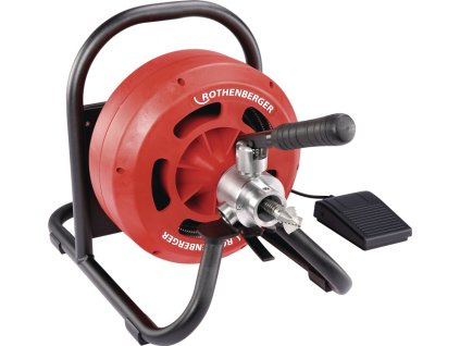 Stroj na čistenie potrubia RODRUM S 13 230 V 300 ot/min (bubon) 440 W pre rúry Ø 40 - 100 mm (Farba 230 V 300 ot/min (bubon) 440 W, Veľkosť pre rúry Ø 40 - 100 mm)