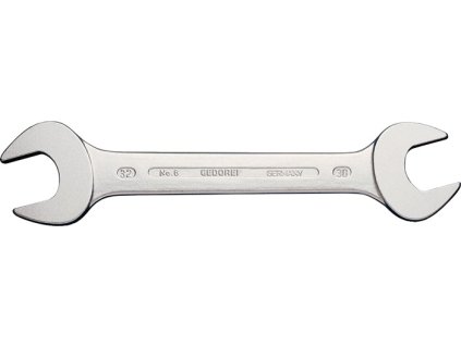 Dvojitý otvorený kľúč 6 8 x 10 mm Dĺžka 140 mm pochrómovaný (Farba 8 x 10 mm Dĺžka 140 mm, Veľkosť chrómovaný)