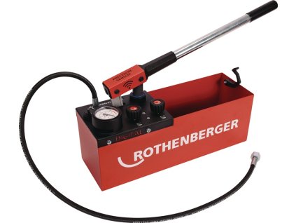 Testovacie čerpadlo RP 50 digitálne 0 - 30 bar R 1/2 ″ Sací objem na jeden zdvih cca 45 ml (Farba 0 - 30 bar R 1/2 ″, Veľkosť Sací objem na jeden zdvih približne 45 ml)