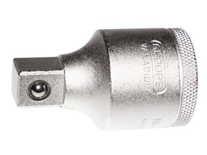 Redukcia 3219 Štvorhran 3/4 ″ Výstupný štvorec 1/2 ″ Dĺžka 55 mm (Farba Štvorhran 3/4 ″, Veľkosť Výstupný štvorec 1/2 ″ Dĺžka 55 mm)