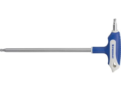 Skrutkovač s krížovou rukoväťou  T 45x200mm Bočný pohon TX s otvorom (Farba T 45x200mm, Veľkosť Bočný pohon TX s otvorom)