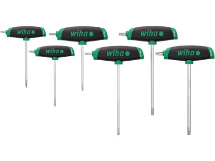 Súprava skrutkovačov s krížovými rukoväťami 364DSK T10-T30 TORX® s bočným pohonom (Farba T10-T30, Veľkosť TORX® s bočným pohonom)