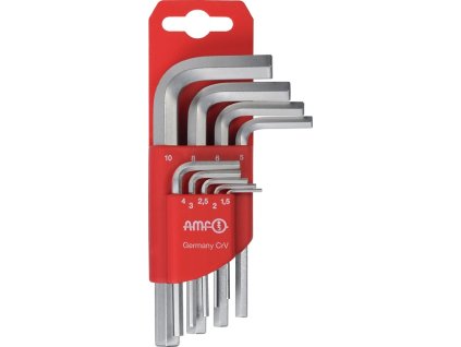 Sada ofsetových skrutkovačov 911-HM9C 9-dielny plastový držiak SW 1,5 - 10 mm (Farba 9-dielny plastový držiak, Veľkosť SW 1,5 - 10 mm)