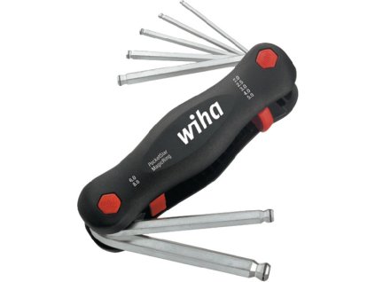 Súprava skrutkovačov 369R P7 7-dielne skladacie puzdro SW 2 - 8 mm (Farba 7-dielny ručný skladací držiak, Veľkosť SW 2 - 8 mm)