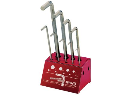 Sada ofsetových skrutkovačov 911L-WM9 9-dielny dielenský stojan SW 2,5 - 14 mm (Farba 9-dielny dielenský stojan, Veľkosť SW 2,5 - 14 mm)