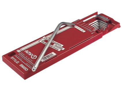 Sada ofsetových skrutkovačov 911LG-BM8D 8-dielna posuvná kazeta SW 2 - 10 mm (Farba 8-dielna posuvná kazeta, Veľkosť SW 2 - 10 mm)