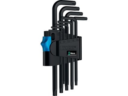 Sada ofsetových skrutkovačov 967 L 9 dielov T8 - T40 s funkciou pridržiavania (Farba 9-dielny T8 - T40, Veľkosť s funkciou pridržiavania)