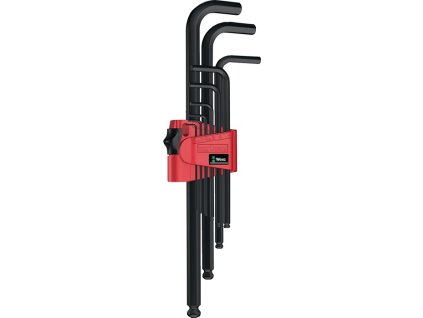 Sada ofsetových skrutkovačov 950 PKL/9 BM N 9-dielny plastový držiak SW 1,5 - 10 mm (Farba 9-dielny plastový držiak, Veľkosť SW 1,5 - 10 mm)