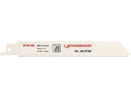 Pílový kotúč ROTHENBERGER 865786 Dĺžka 150 mm Šírka 20 mm (Farba Dĺžka 150 mm Šírka 20 mm, Veľkosť 1,8 mm)