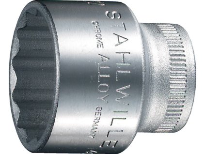 Vložka nástrčného kľúča 45 3/8 ″ 12-hranný Šírka naprieč plochami 24 mm (Farba 3/8 ″ 12-hranný, Veľkosť Šírka naprieč plochami 24 mm)