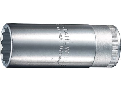 Vložka nástrčného kľúča 51 1/2 ″ 12 štvorcových Šírka naprieč plochami 19 mm (Farba 1/2 ″ 12-hranný, Veľkosť Šírka cez ploché drážky 19 mm)