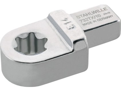 Nástrčný kľúč 732TX/40 E 24 Šírka naprieč plochami E24 14 x 18 mm Oceľ zo zliatiny chrómu (Farba Šírka naprieč plochami E24 14 x 18 mm, Veľkosť Chrómová legovaná oceľ)