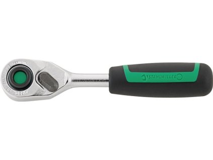 Ráčna na prepínanie bitov/pák 419 B QR 1/4" s funkciou vysúvania Dĺžka 115 mm 80 zubov (Farba 1/4 ″ s funkciou push-out, Veľkosť Dĺžka 115 mm 80 zubov)