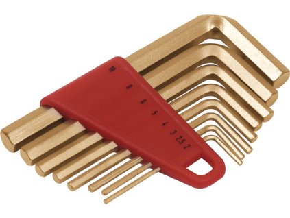 Súprava skrutkovačov so šesťhranným nástrčným kolieskom  8-dielny SW 2 - 10 mm (Farba 8 dielov, Veľkosť SW 2 - 10 mm)