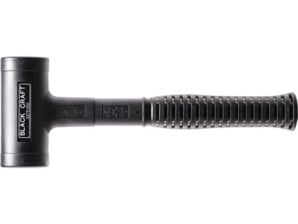 Kladivo s mäkkým povrchom  BLACKCRAFT Dĺžka 315 mm Hlava Ø 60 mm Oceľová rúrka bez spätného rázu (Farba Dĺžka 315 mm Hlava Ø 60 mm, Veľkosť Oceľová rúrka bez spätného rázu)