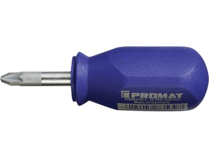 Skrutkovač  Veľkosť PZD 2 Dĺžka čepele 25 mm 1-komponentná rukoväť (Farba Veľkosť PZD 2 Dĺžka čepele 25 mm, Veľkosť 1-komponentná rukoväť)