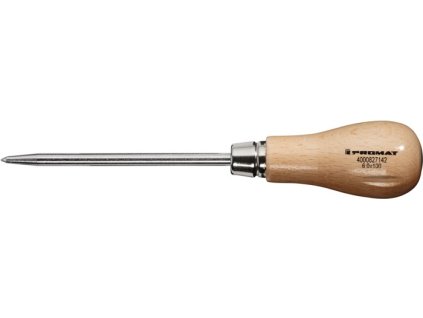 Hmoždinkovač / výstružník  s okrúhlym hrotom Drevená rukoväť (Farba s guľatým hrotom, Veľkosť Drevená rukoväť)